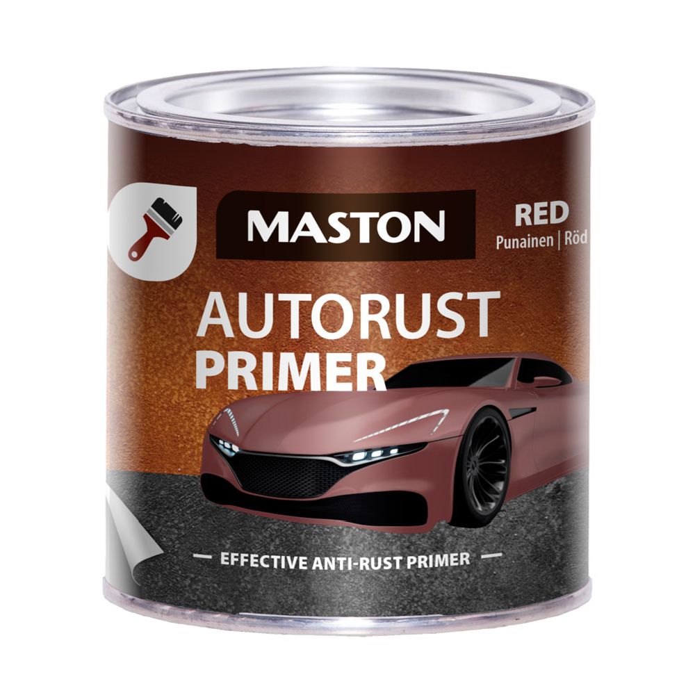 Maston AutoRust Primer roostekaitse kruntvärv punane 250 ml