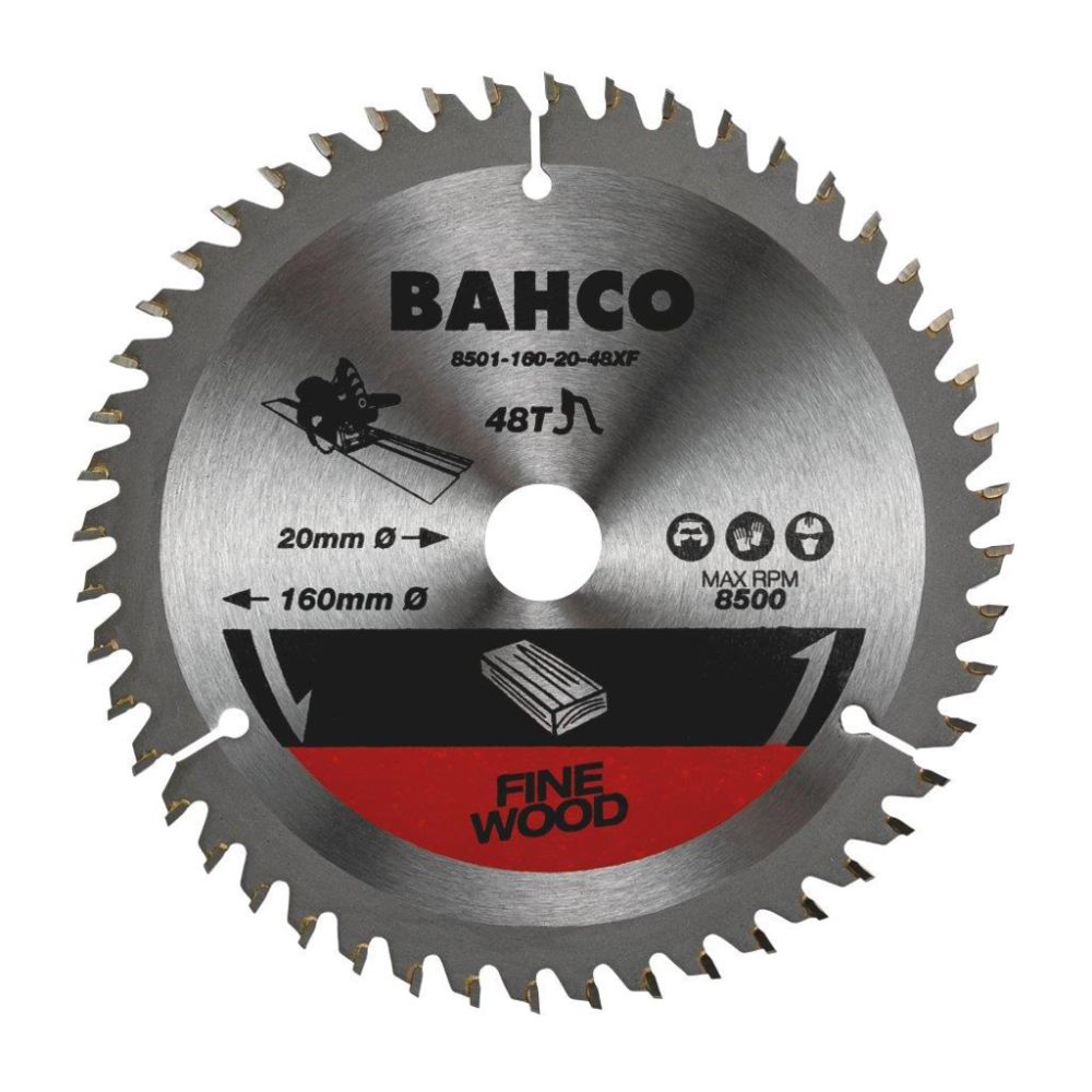 Bahco 8501-165-20-48XF saeketas 48 hammast 165 mm