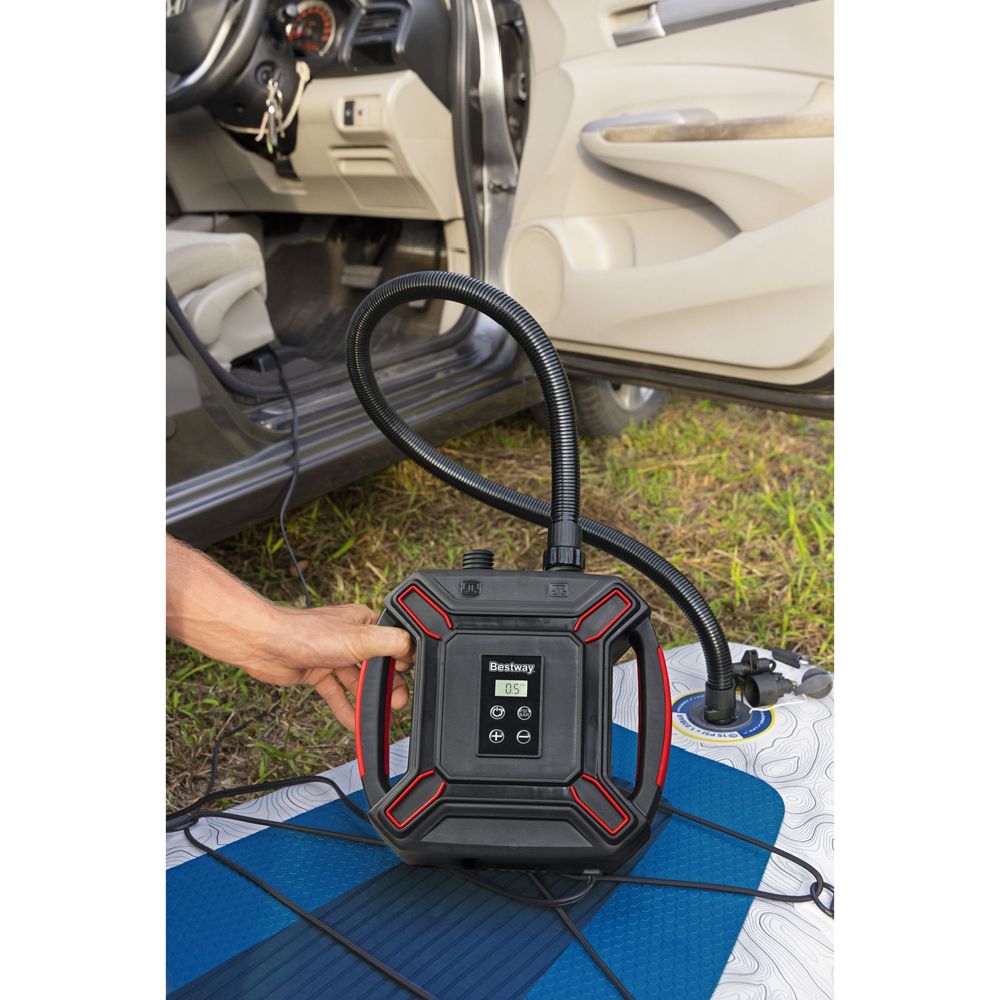 Bestway Powergrip Sport korkeapaineinen sähkötoiminen ilmapumppu 12 V