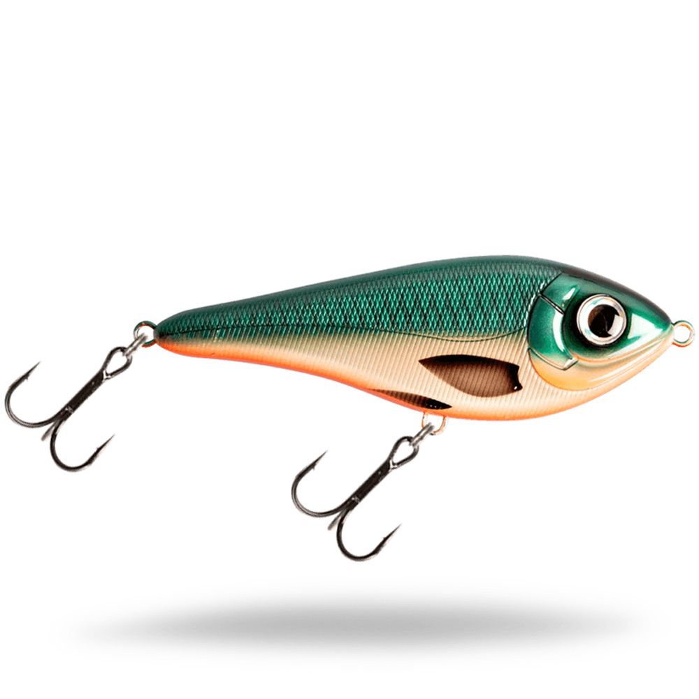 Strike Pro Buster Swim Jr 10,5 cm 40 g hitaasti uppoava jerkki