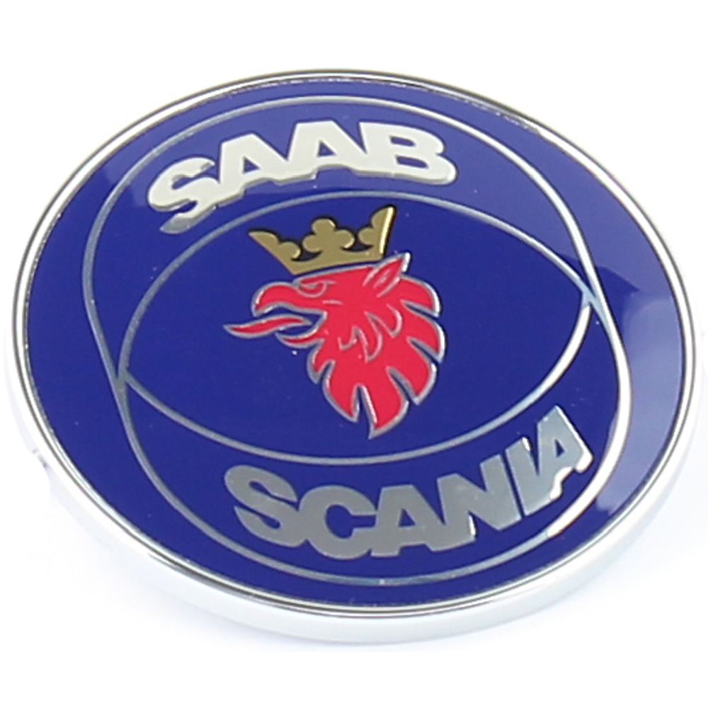 Embleem Saab/Scania ø 50 mm originaal