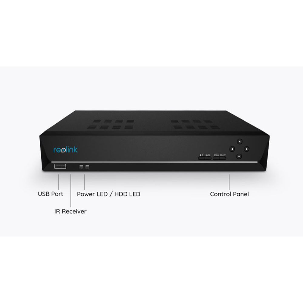 Reolink RLN16-410 NVR-inspelare