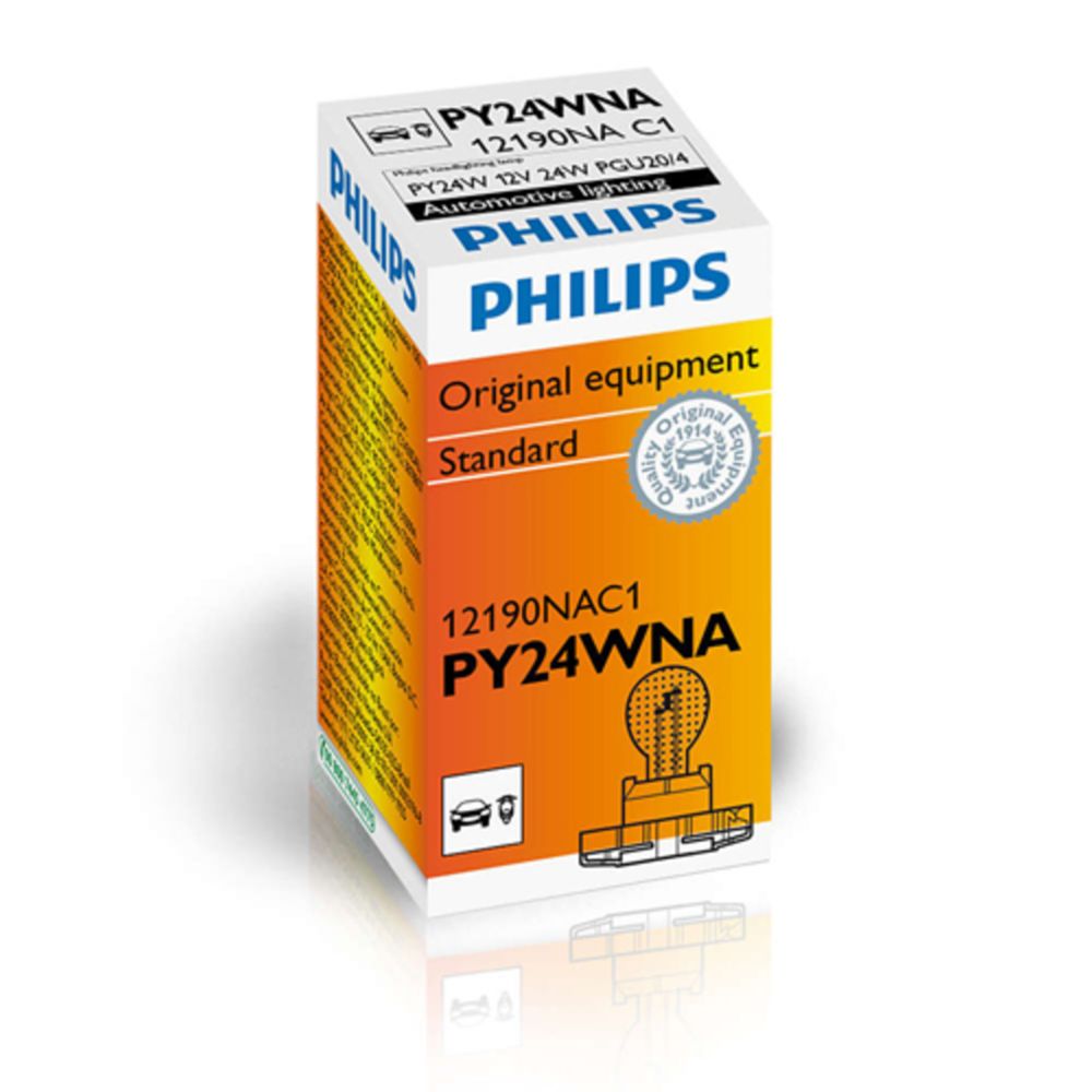 Philips PGU20/4 plastsockellampa 12V 24W PY24W