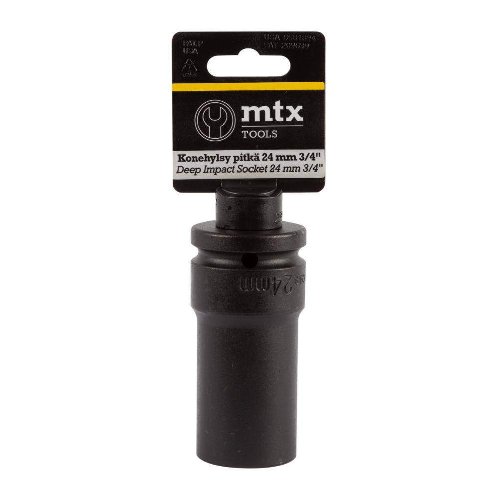 MTX Tools voimahylsy pitkä 3/4"