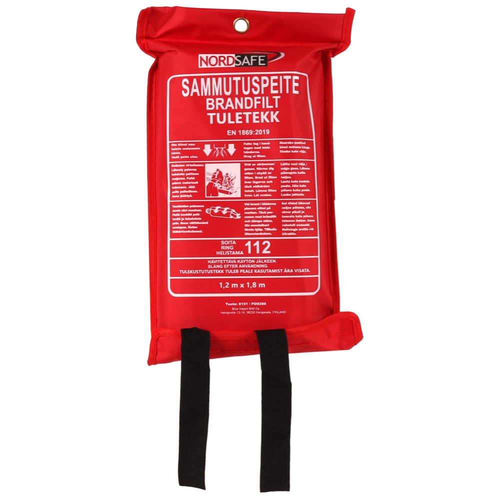 Nordsafe brandfilt 120 x 180 cm