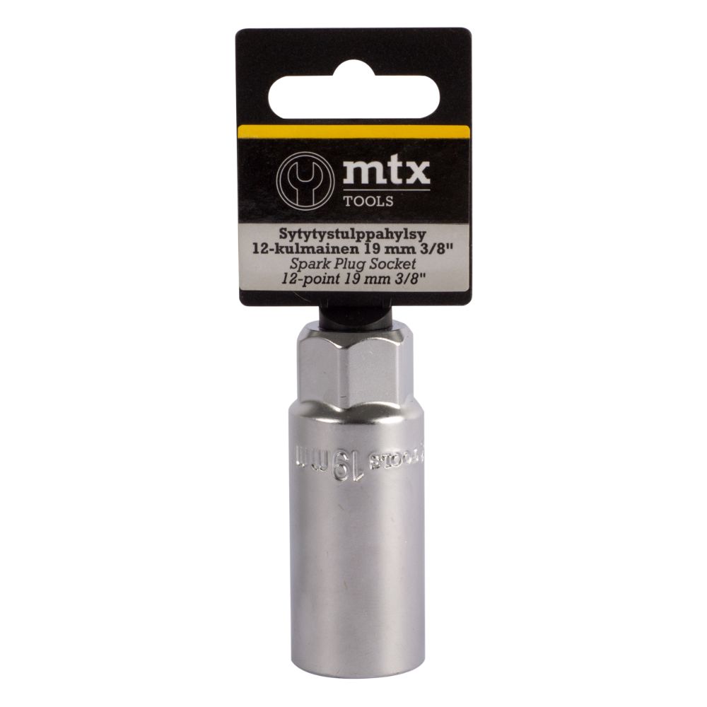 MTX Tools süüteküünlapadrun 12-kant 19 mm 3/8"