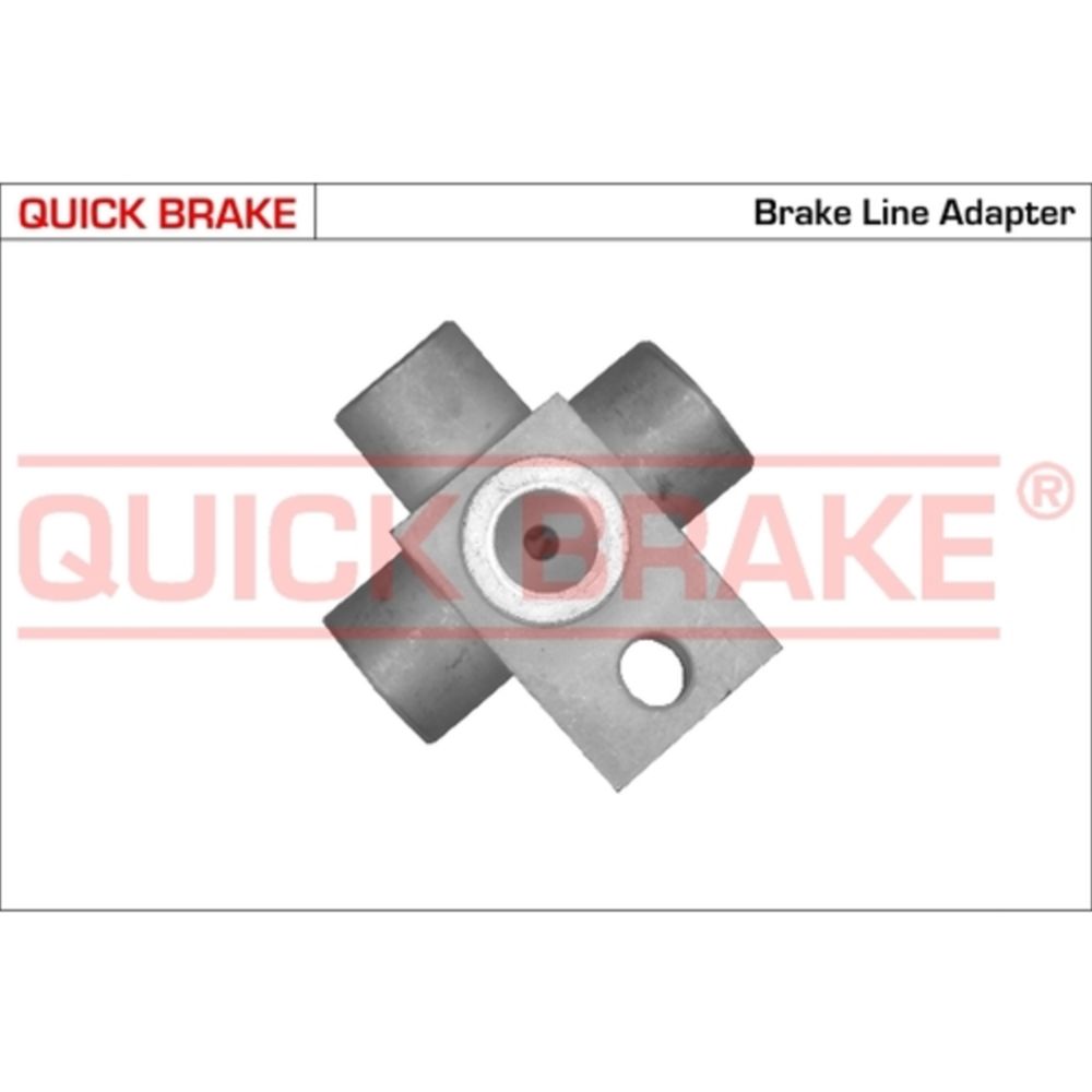 Bromsrörsfördelare M10 x 1 med 1 ingång och 3 utgångar