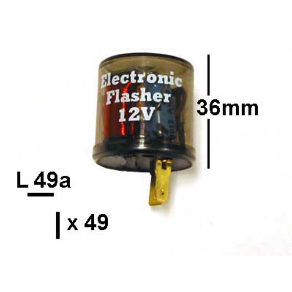 Elektroninen vilkkurele 2-napainen