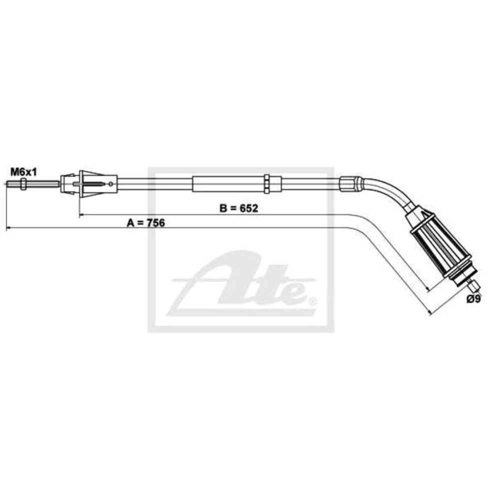 Käsijarruvaijeri 24-7907