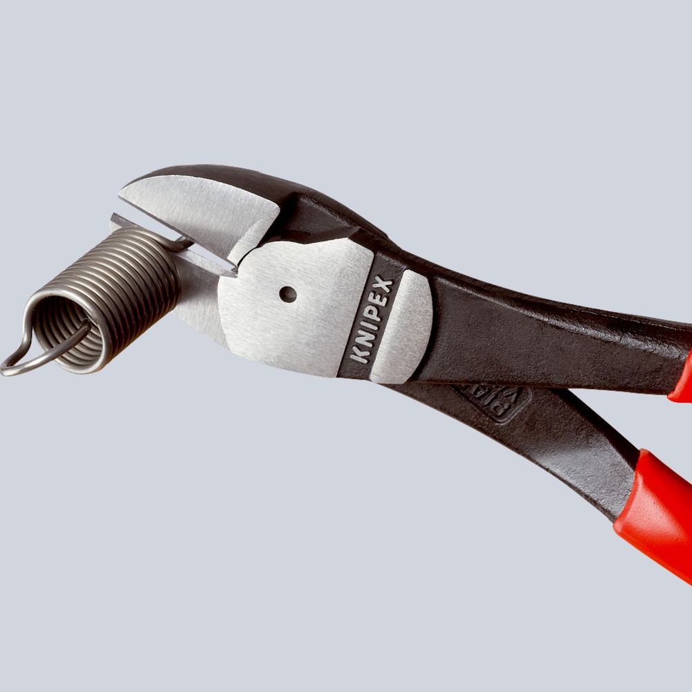 Knipex® 74 21 200 sivuleikkurit "voima" taivutettu 200 mm