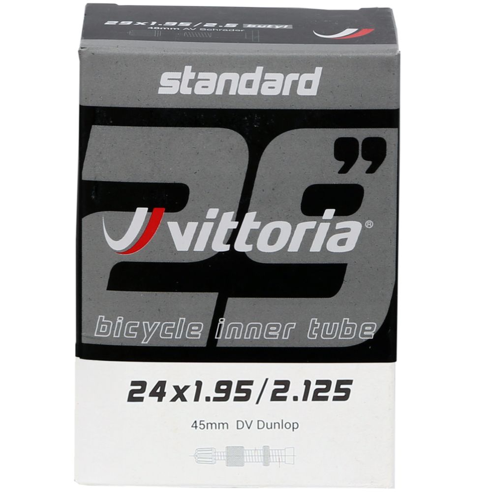 Vittoria 24 x 1.95/2.125 polkupyörän sisärengas 24" Dunlop
