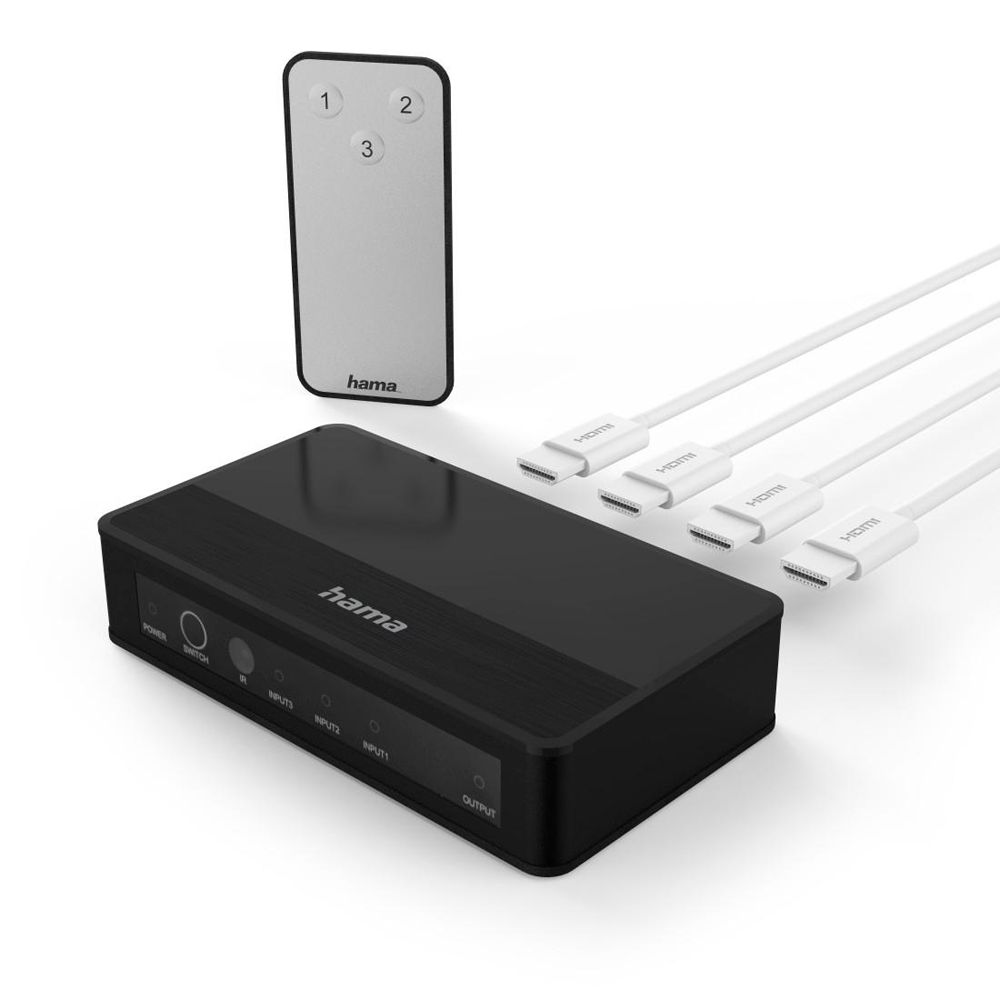 Hama 4K HDMI -kytkin 3 x 1