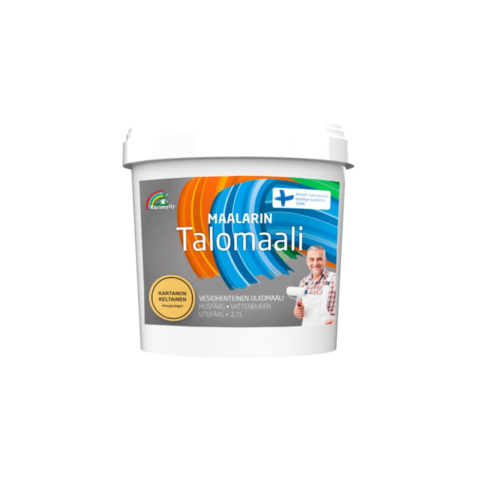 Värimylly majavärv, mõisakollane 2,7 l