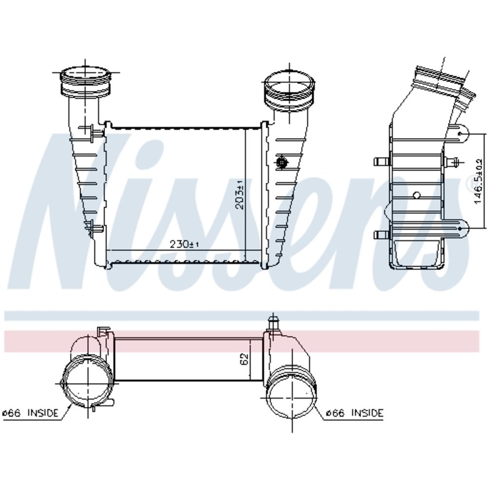 Kompressoriõhu radiaator 30-00071