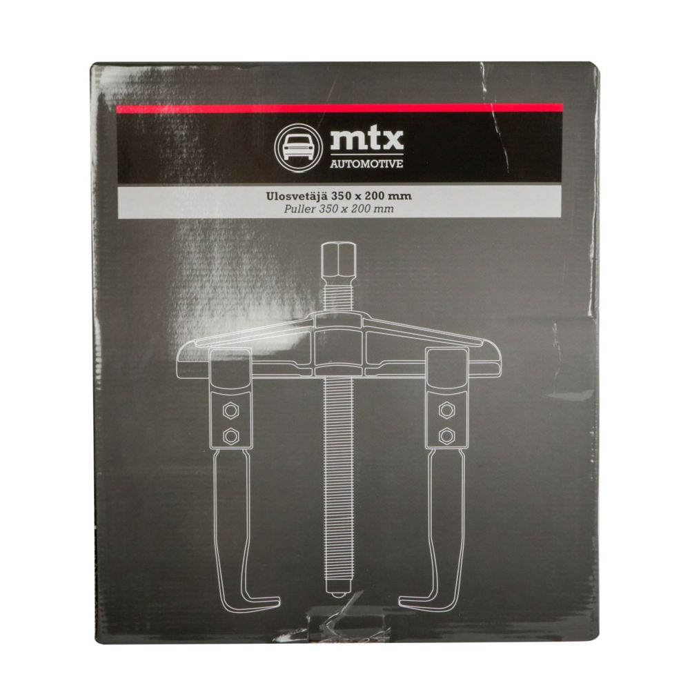 MTX Automotive avdragare med glidarmar 350 x 200 mm
