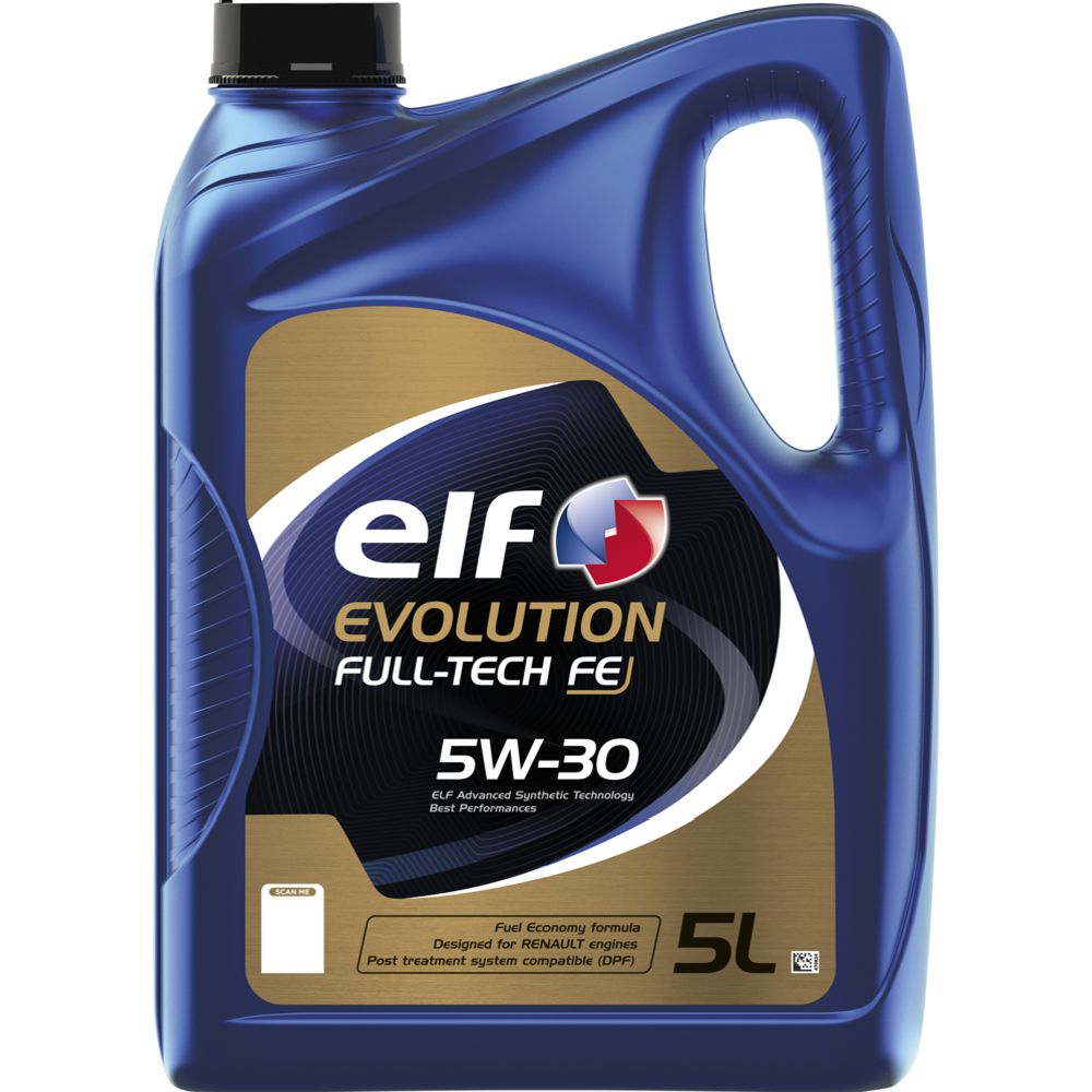 Elf Evolution Full-Tech FE 5W-30 5 l moottoriöljy