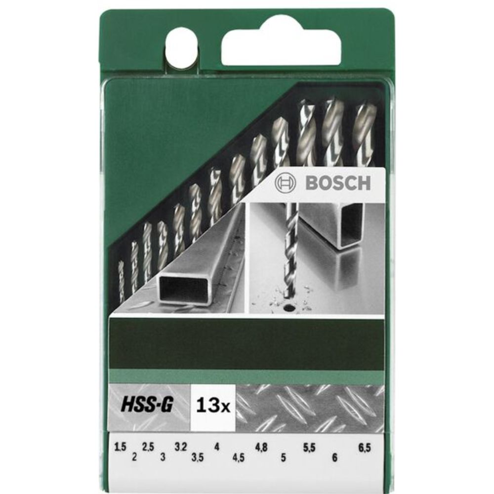 Bosch HSS G metalliporanteräsarja 1,5-6,5 mm 13 osaa