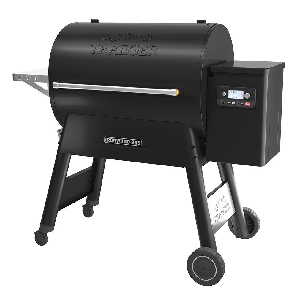 Traeger Ironwood 885 pelletsgrill svart