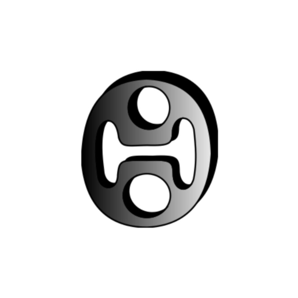 Pakoputkiston kumipalkki 14-30325