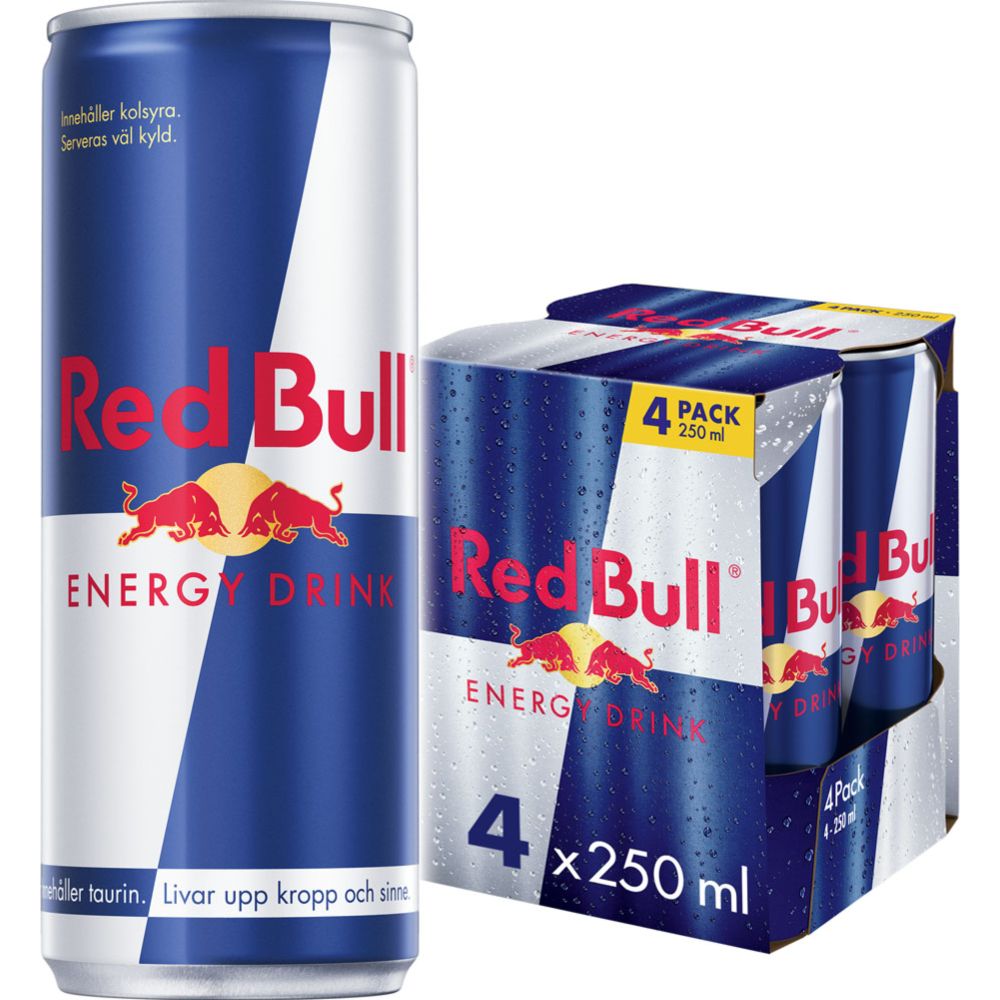Red Bull 0,25 l 4-pack
