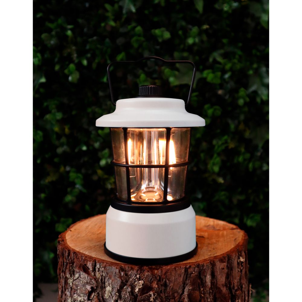 Berg LED-campinglykta 280 + 145 lm vit 4 x AA