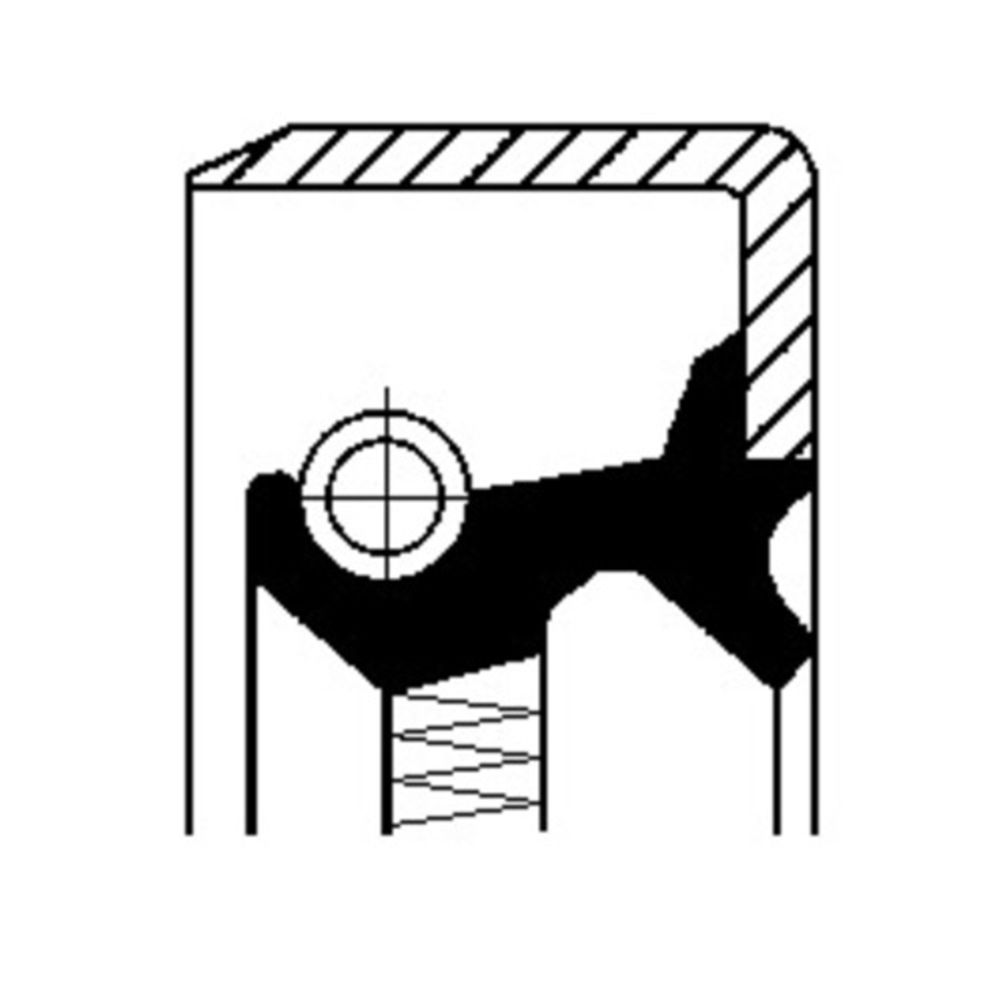 Akselitiiviste, pyörän napa 27-9161