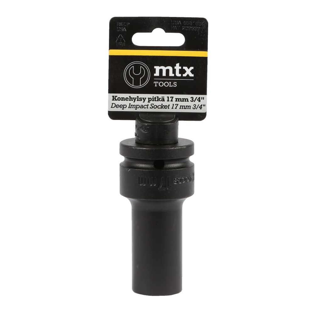 MTX Tools voimahylsy pitkä 3/4"