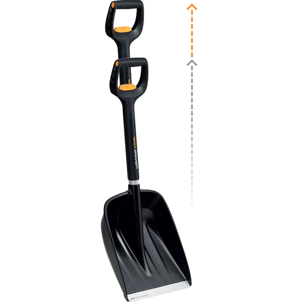 Fiskars X-series autolumilapio teleskooppivarrella