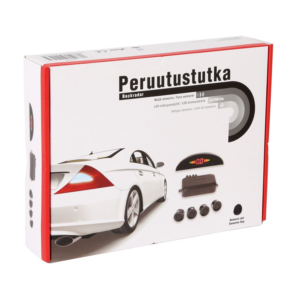 C-Bright peruutustutkasarja 4 sensorilla