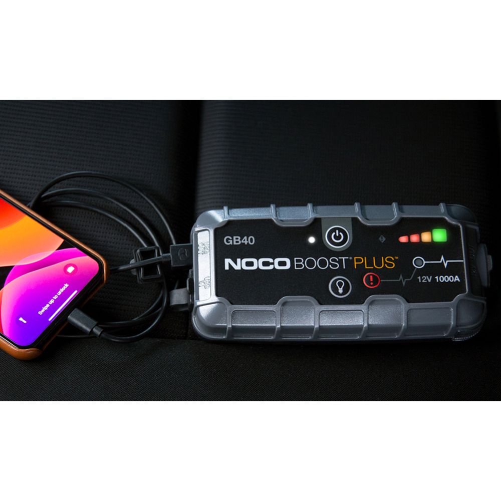 NOCO Boost Plus GB40 starthjälp / powerbank 1000 A 12 V
