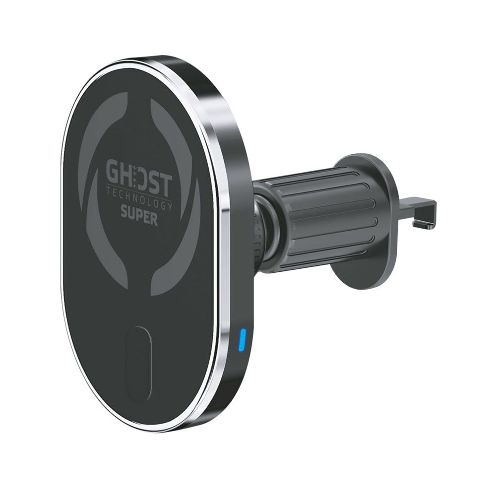 Celly GHOSTSUPERMAGCH MagSafe mobilhållare med trådlös laddning