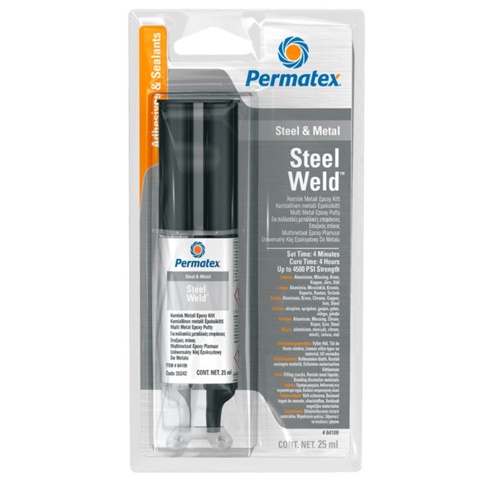 Permatex Steel Weld kemiallinen metalli 25ml