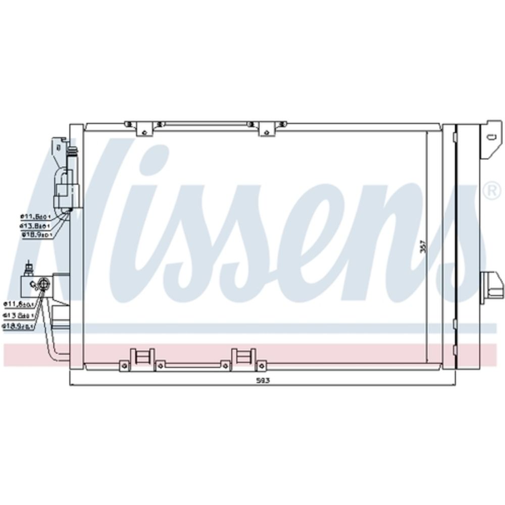 Kliimaseadme kondensaator 30-8394
