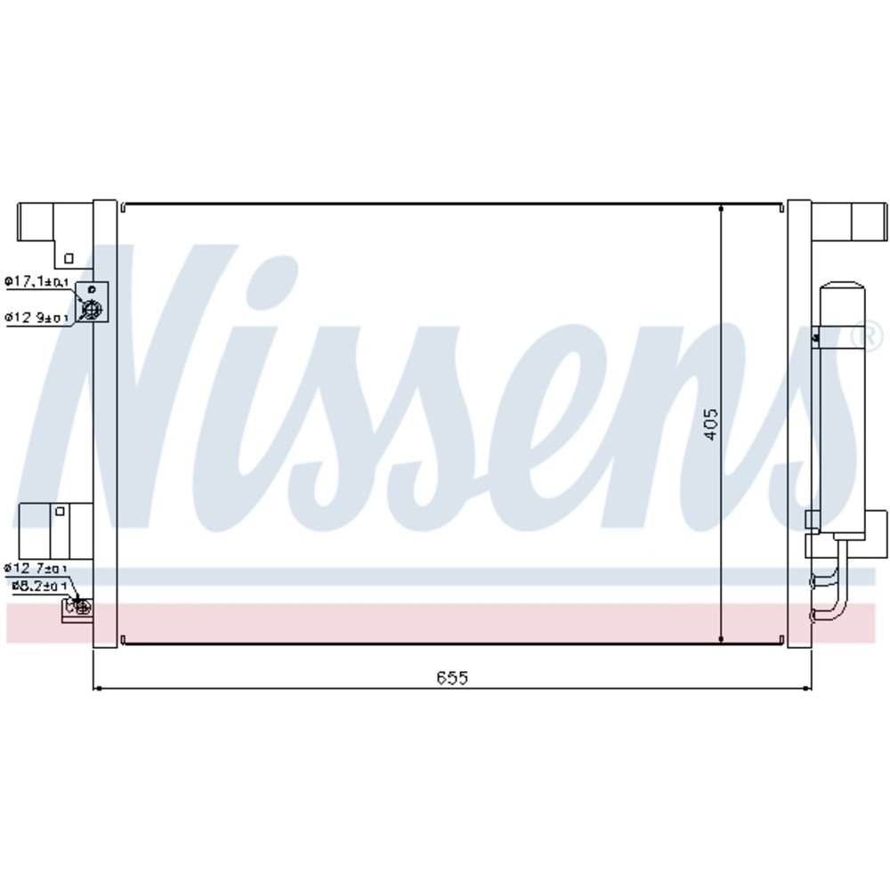 Kliimaseadme kondensaator 30-00487