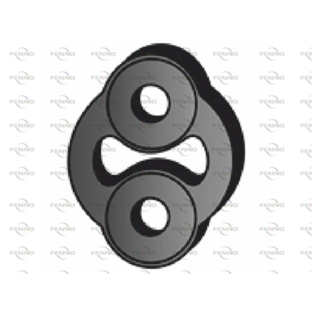 Pakoputkiston kumipalkki 14-30269