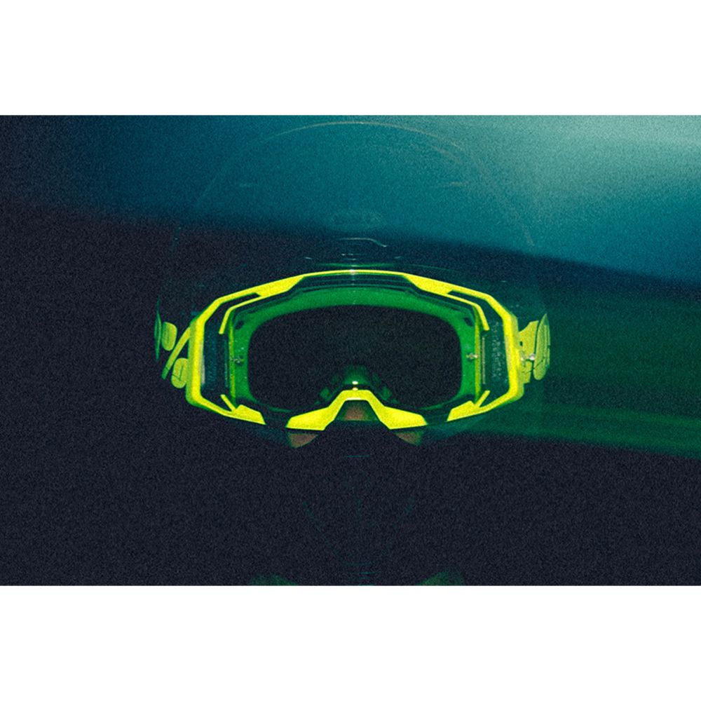 100% Armatic Neon Yellow kultainen peililinssi