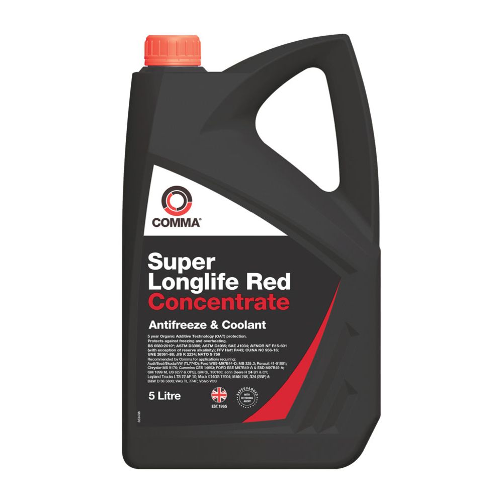 Comma Super Longlife Red punainen pakkasneste 5L