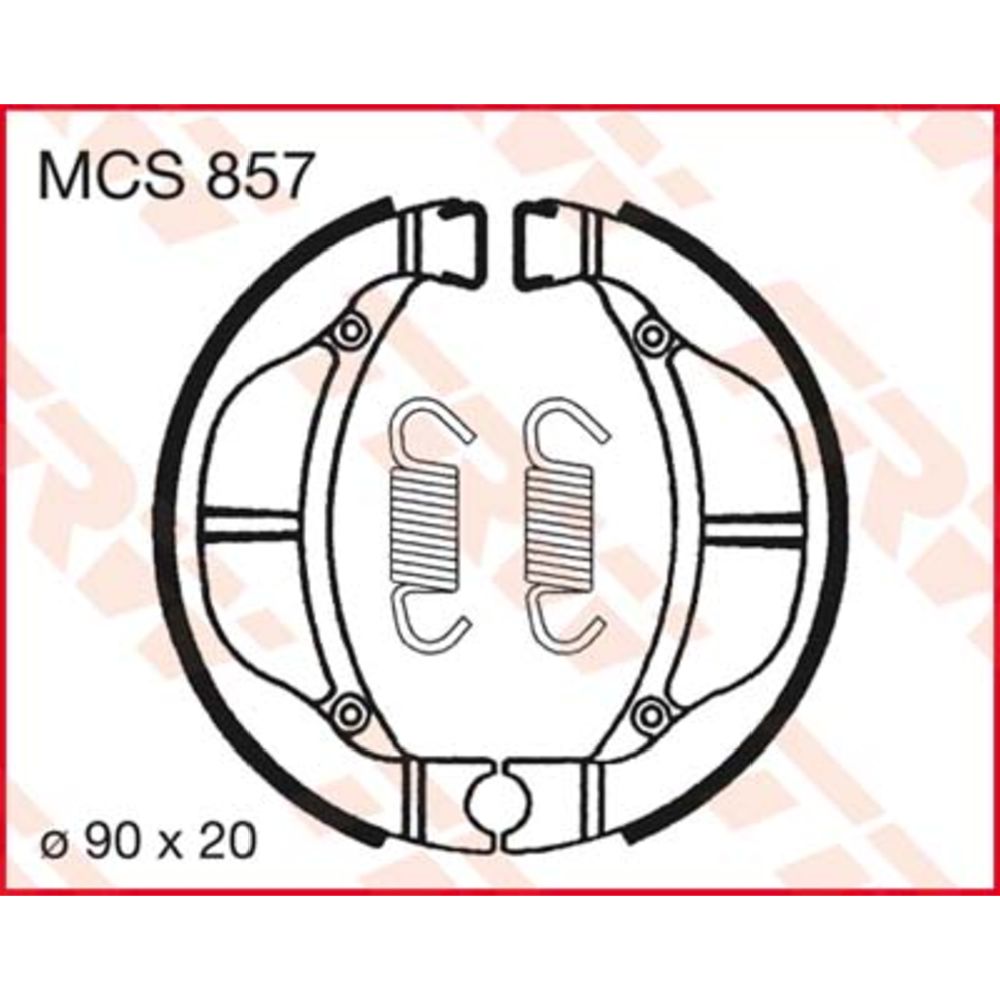 Bromsbackar, sats 98-22151