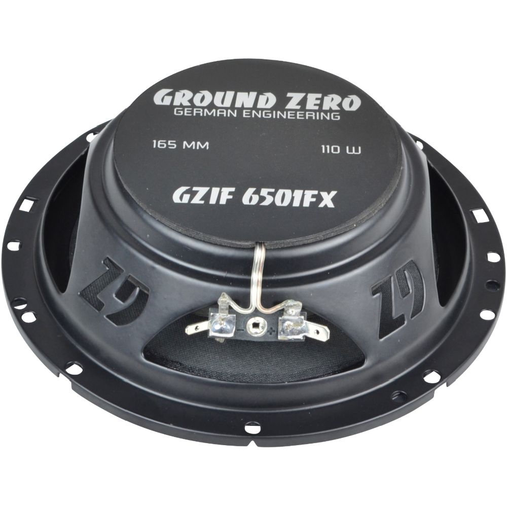 Ground Zero Iridium GZIF 6501FX 6,5" 2-vägs koaxialhögtalare par