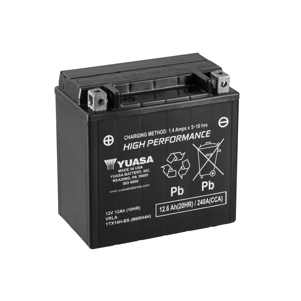 Yuasa MP-akku 12V 12Ah "YTX14H-BS"
