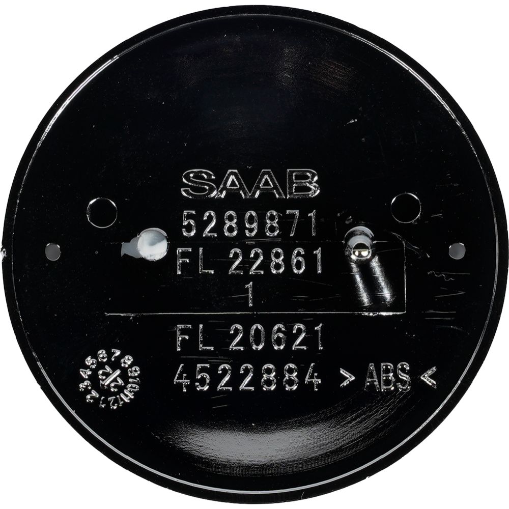 Märk Saab ø 50 mm originaal