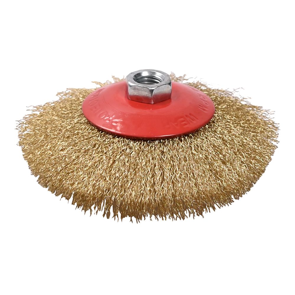 Finbullet teräslautasharja 125 mm M14