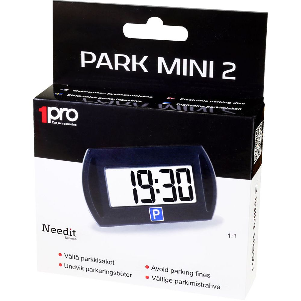 Needit Park Mini 2 elektronisk parkeringsskiva