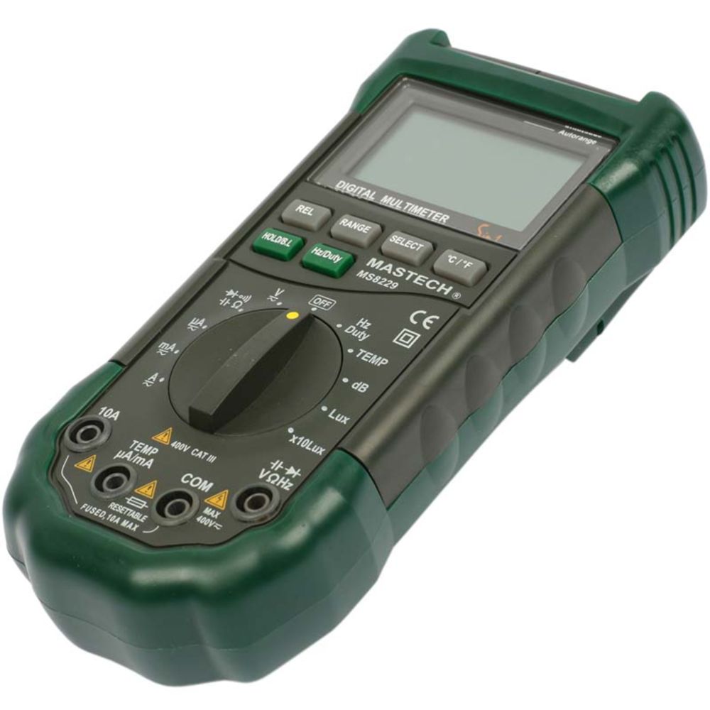 Mastech MS8229 5in1 digitaalne multimeeter, CAT II 600 V