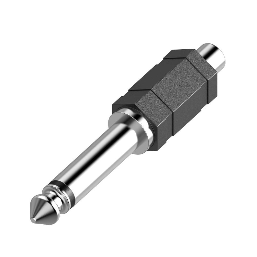 Hama Audioadapteri, 6,3 mm uros mono - RCA naaras