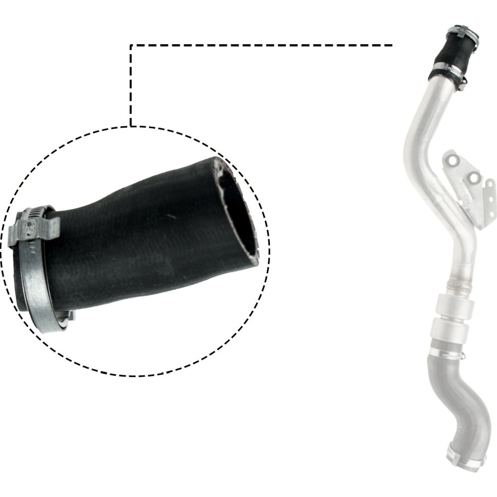 Insugsluftrör, turbo 30-01530