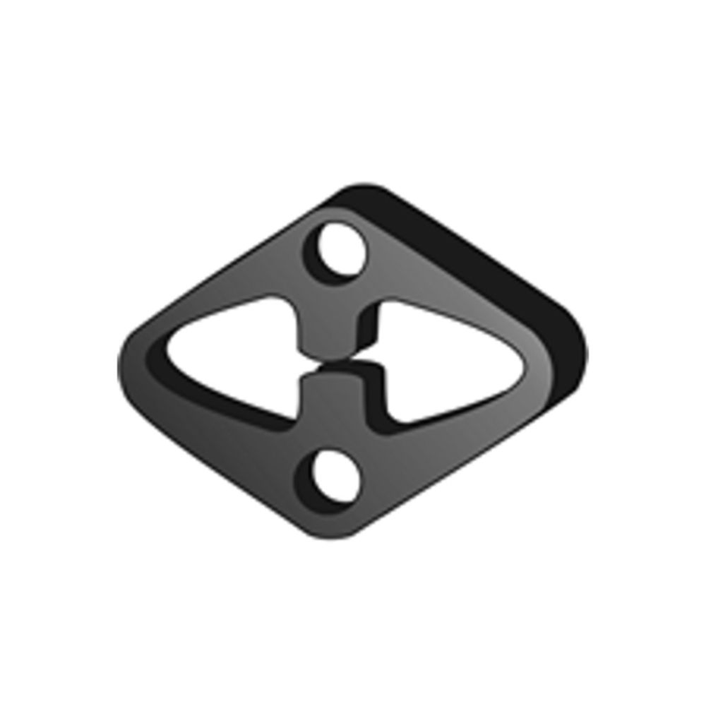 Pakoputkiston kumipalkki 14-0740