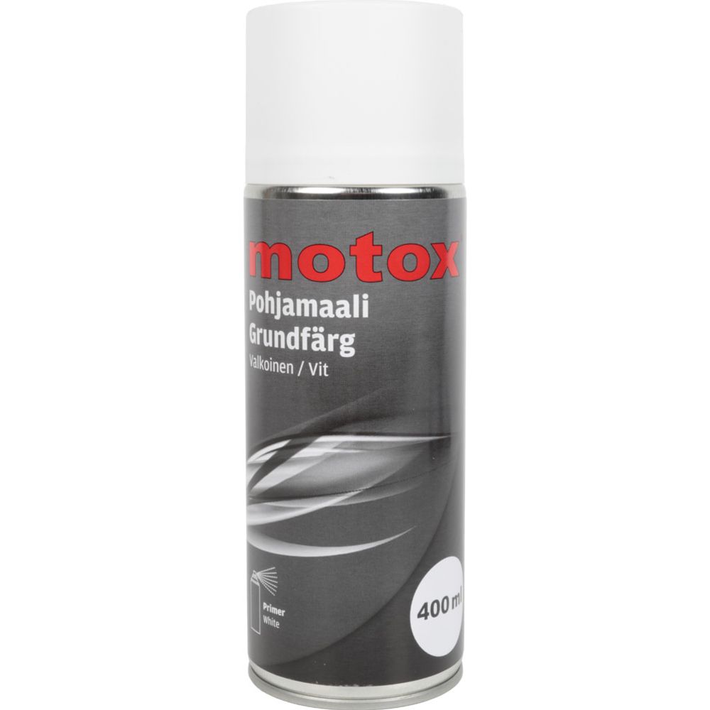 Motox kruntvärv, valge, 400 ml
