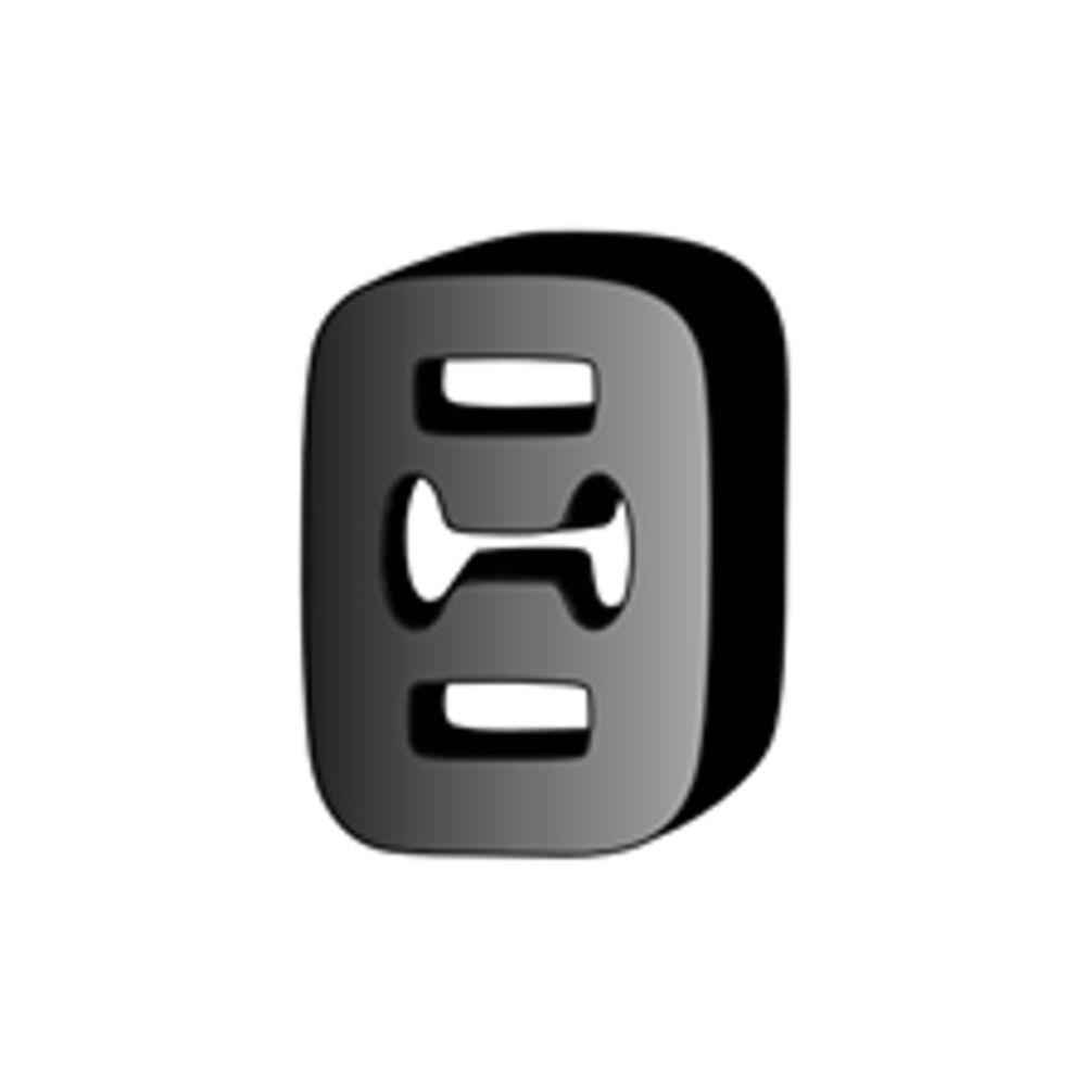 Pakoputkiston kumipalkki 14-0860