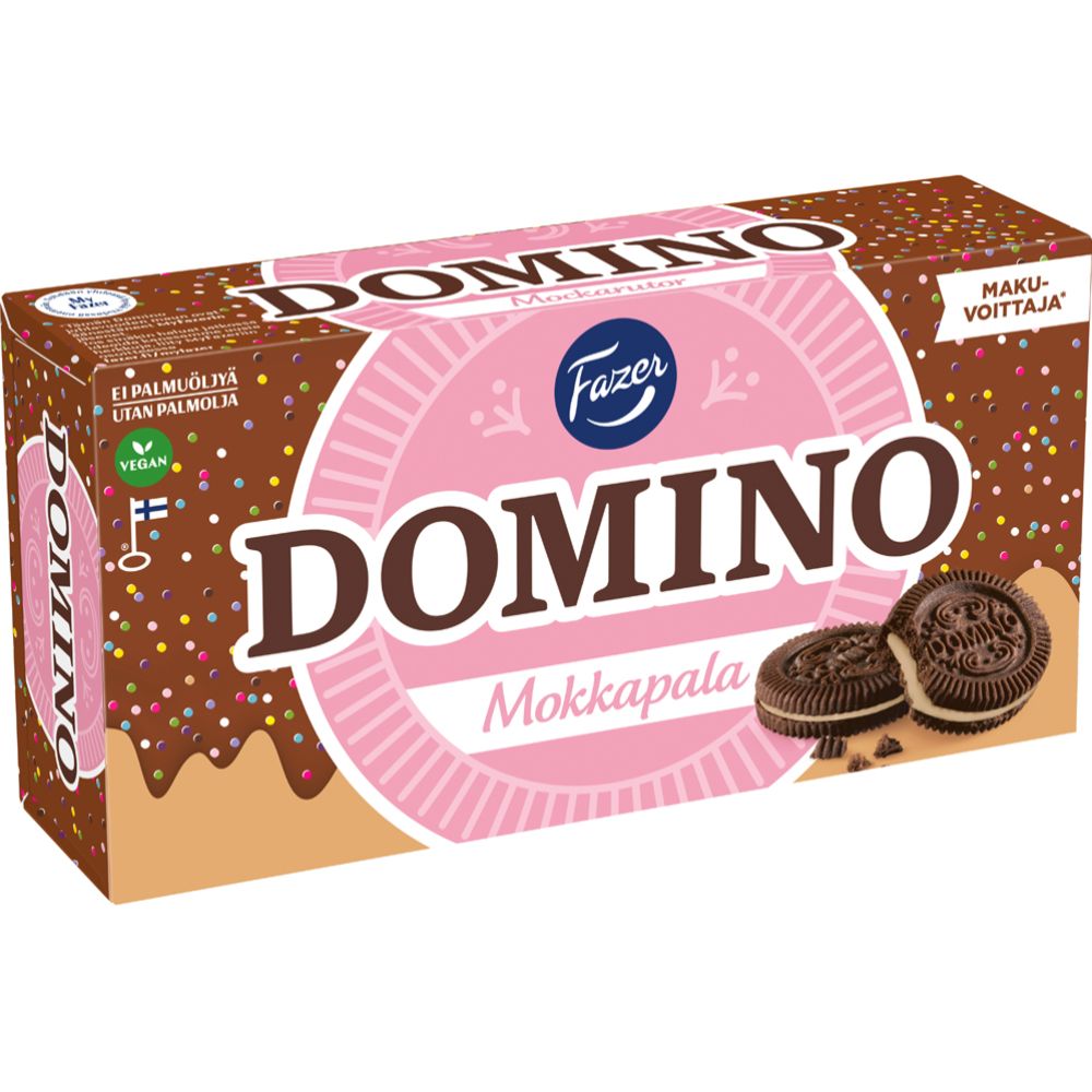 Domino Mokkapala Täytekeksi 350 g